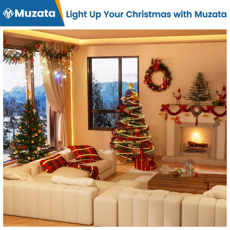 Load image into Gallery viewer, Muzata 10 Pack 6.6FT/2M Plus-Size LED Channel 18x13mm with Diffuser Cover U103