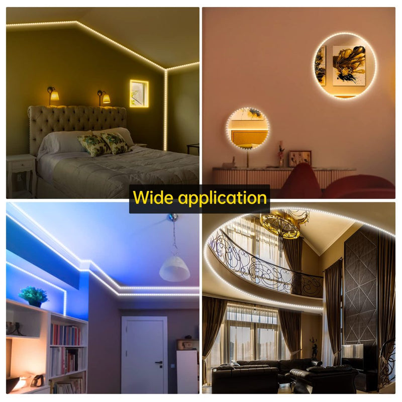 Load image into Gallery viewer, Muzata 3.3FT Flexible Silver LED Aluminum Channel with Milky White LED Cover Lens U106 WW
