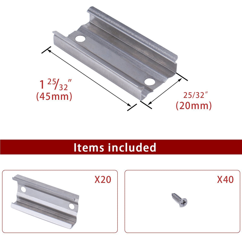 Load image into Gallery viewer, Muzata 20 PACK Extension Connectors For U-Shape LCB3