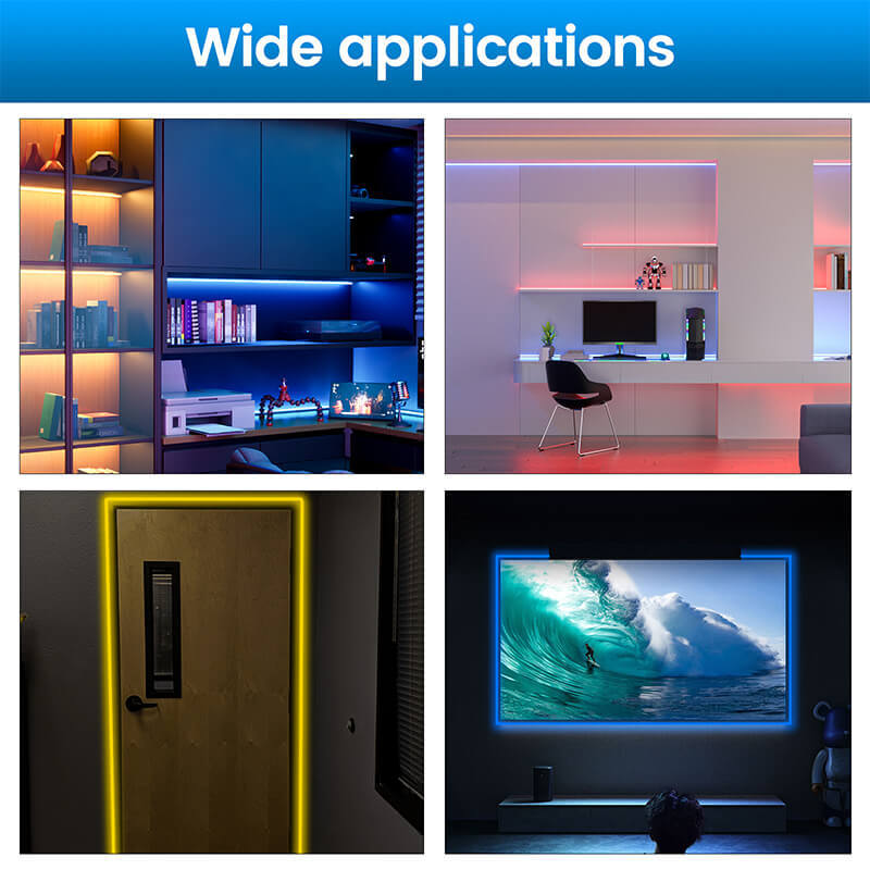 Load image into Gallery viewer, Muzata 3.3FT Clear PVC Plastic U Channel Rope Light Mounting Acc Holder C-Track for Flex LED Neon Rope U120