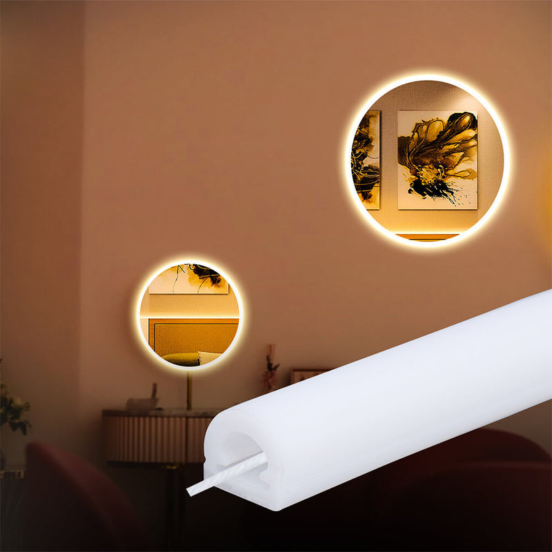 Load image into Gallery viewer, Muzata 16.5Ft/5M Silicone LED Channel System Flexible Tube USC2