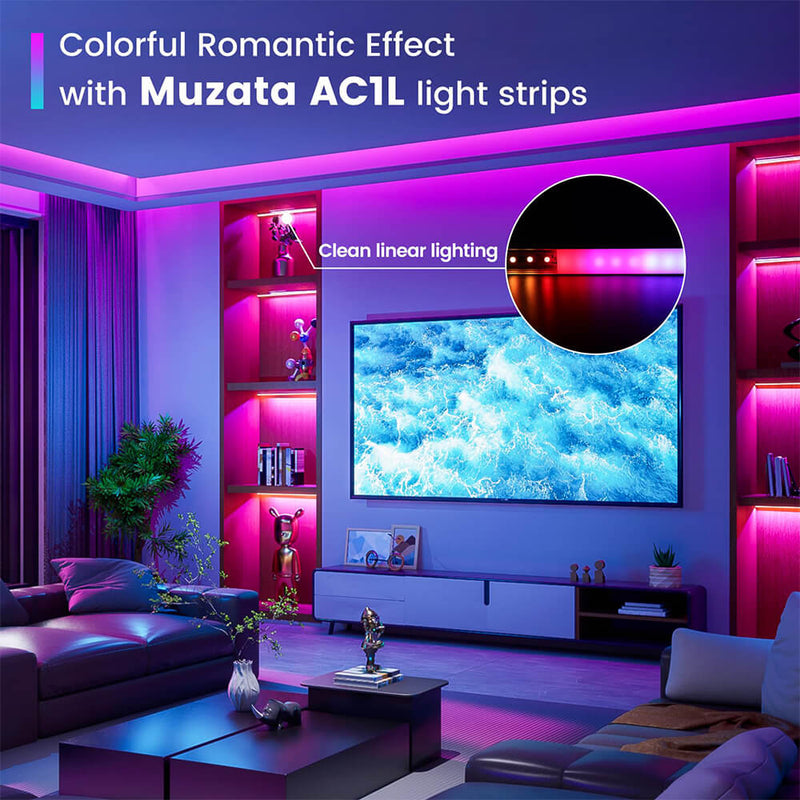 Load image into Gallery viewer, Muzata 6.6FT/2M Silver LED Aluminum Channel System with Milky White Cover U1SW WW