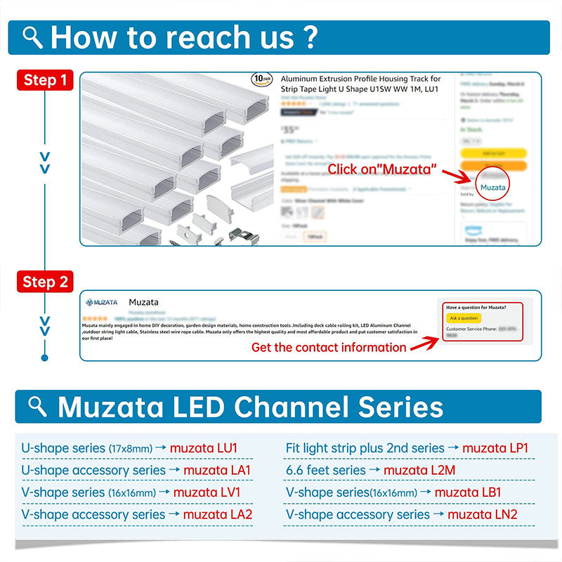 Load image into Gallery viewer, Muzata V-Shape LED Channel Extension Connectors for V1SW Aluminum LED Channel LCB2