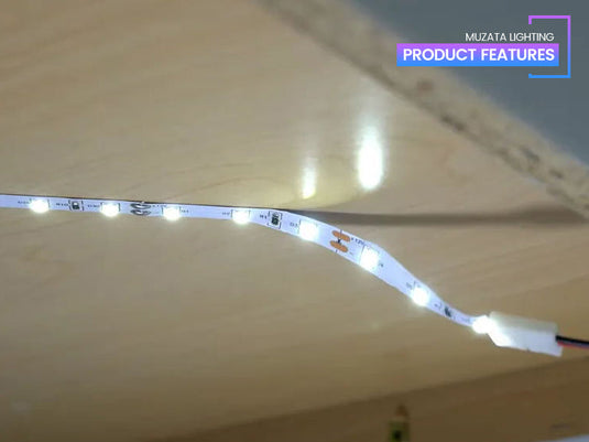 the common issue of LED strip lights failing to stick properly