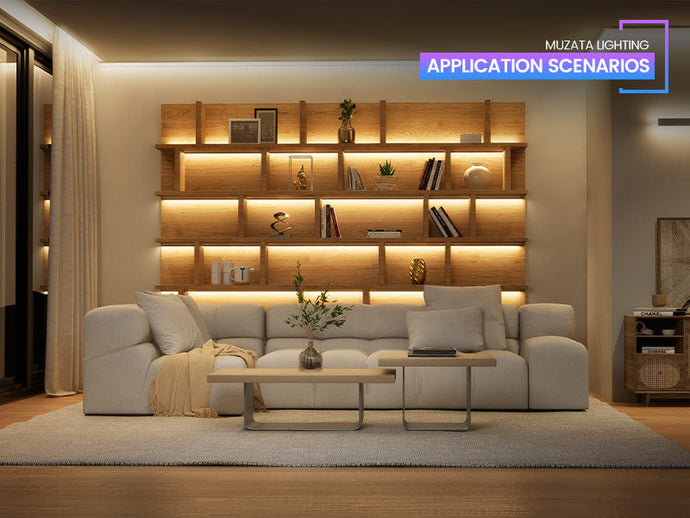 Top 10 Living Room LED Light Design for 2024 - Creative and Futuristic Lighting Ideas