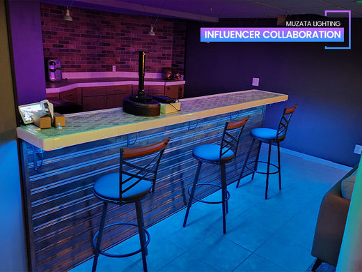 Get Inspired by Modern Basement Bar Ideas From YouTube Blogger CamXPetra