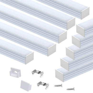 Aluminum U Channel for LED Lighting - Muzata LED – Muzata LED Channel ...