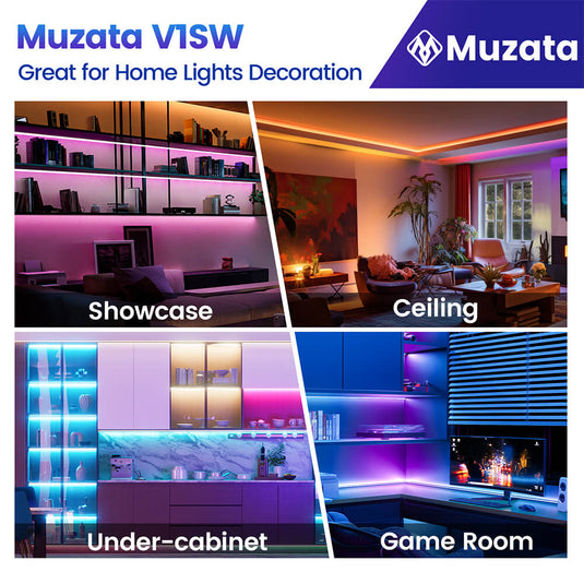 Muzata 3.3FT/1Meter V-shaped LED Silver Aluminum Channel System with Milky White Cover Lens V1SW WW