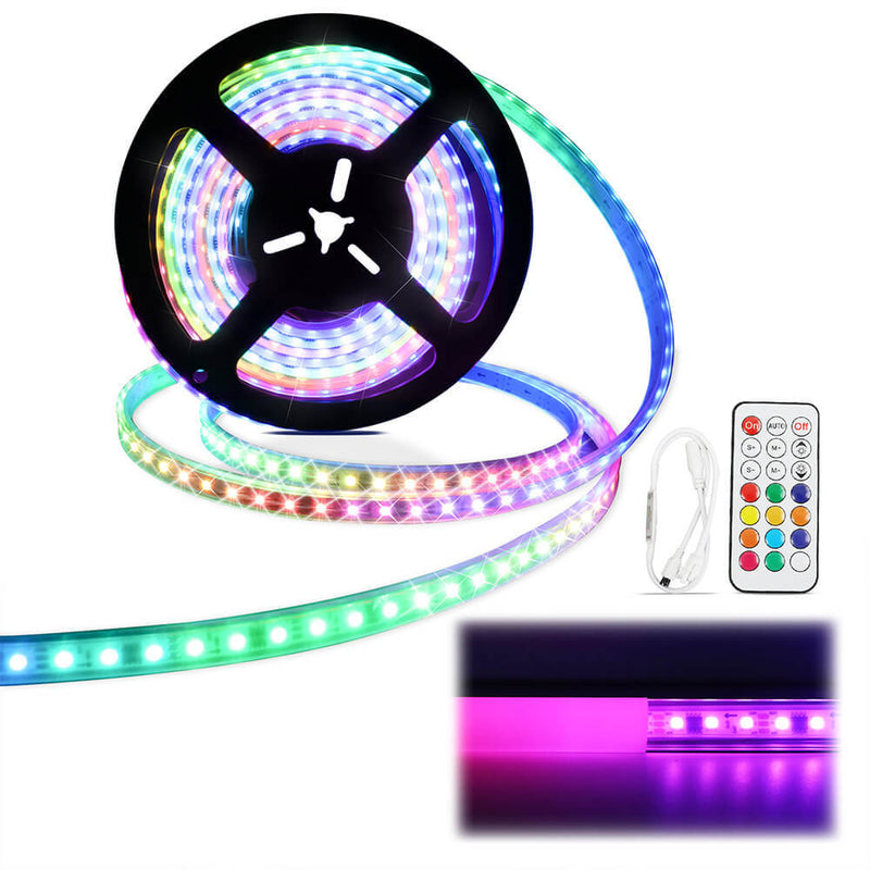 Load image into Gallery viewer, Muzata 16.4Ft IP65 Waterproof LED Strip Light 12VDC High-Intensity 96LEDs/M AC1T
