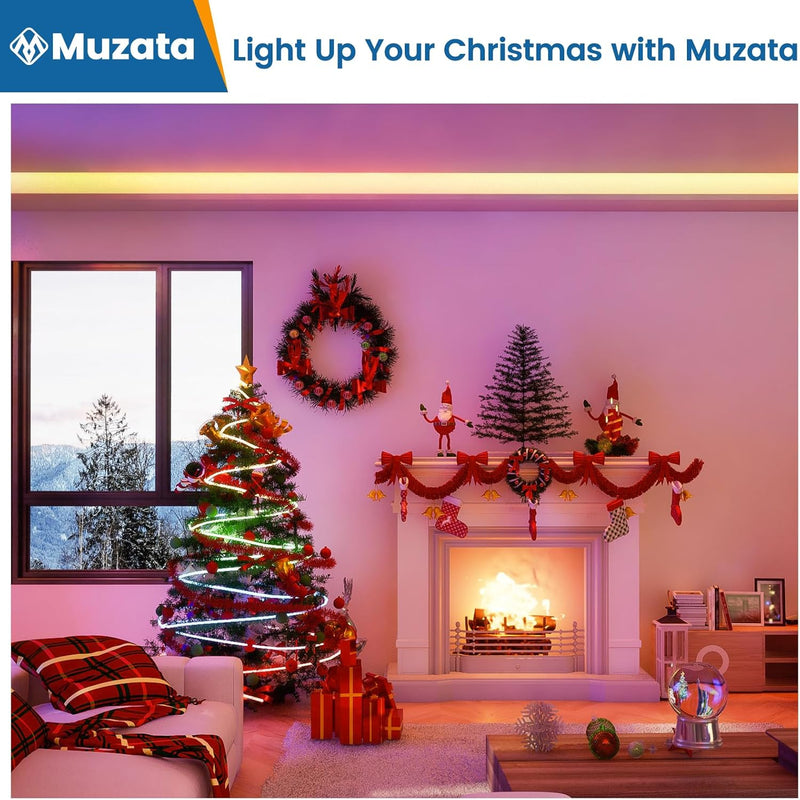 Load image into Gallery viewer, Muzata 3.3FT/1M U-Shape Spotless White LED Channel with Frosted Milky White Diffuser Cover U103 HW
