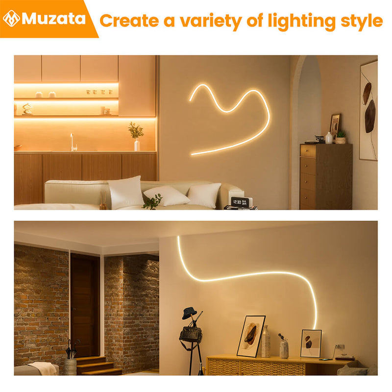 Load image into Gallery viewer, Muzata 20Pack Silicone LED Channel Mounting Clips Accessories LCS1
